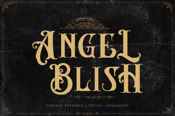 Angel Blish Family Font for Elegant Web Design