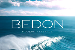 Bedon Font: Modern Display Type for Crafters