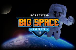 Big Space Font: Bold Sci-Fi Display for Modern Design