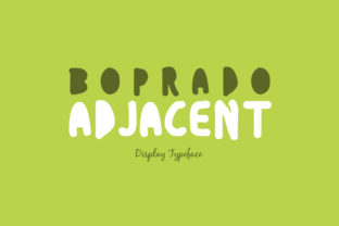 Boprado Adjacent Font: Elevating Small Business Branding