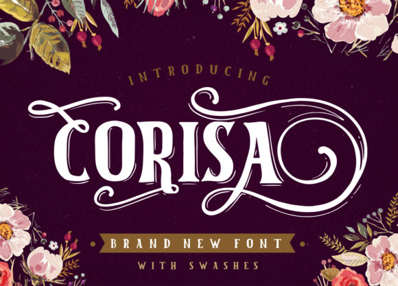 Corisa Font: Hand-Crafted Display Typography for Web Design