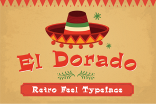 El Dorado: A Retro Display Font That Brings Vintage Charm to Craft Designs