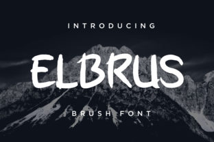 Elbrus: A Modern Font Brush for Editorial Design and Digital Publishing