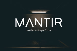 Mantir Font: Modern Display Typography for Campaigns