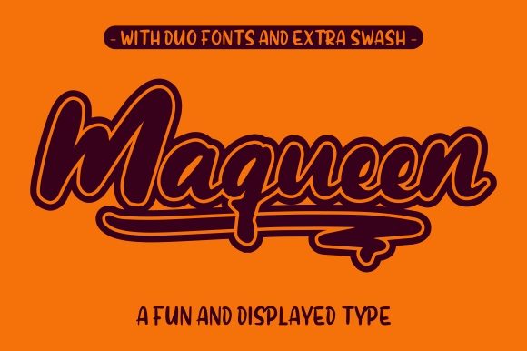 Maqueen Duo Font Review for Handmade Product Design