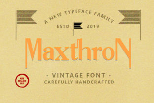 Maxthron Family: The Display Font That Elevates Small Business Branding