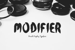 Modifier Font: Elevating Editorial Design with Brush Style
