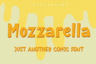 Mozzarella Font: A Bold Comic Typeface for Creative Web Design