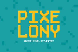 Pixelony Font: Modern Display Typography for Campaigns