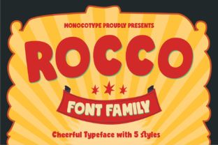 Rocco Family Font: Crafting Unique Designs for Makers and Sellers