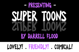 Super Toons Font: Expressive Display Type for Playful Branding