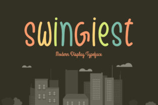 Swingiest Font: Playful Handwritten Style for Web Headers