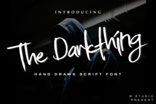 The Darkthing Font: Hand-Drawn Display Type for Web Design