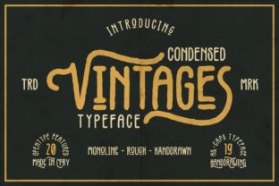 Vintages Font: A Small Business Branding Upgrade Story