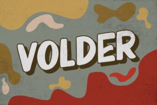Volder Font: Bold Display Typography for Web and Digital Design