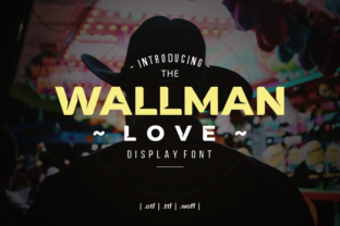 Wallman: A Striking Display Font for Bold Marketing Designs