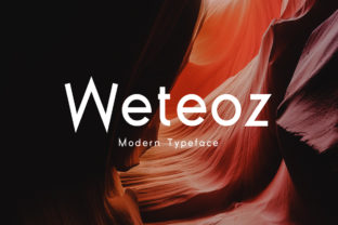 Weteoz Font Review: Modern Display Typography for Branding